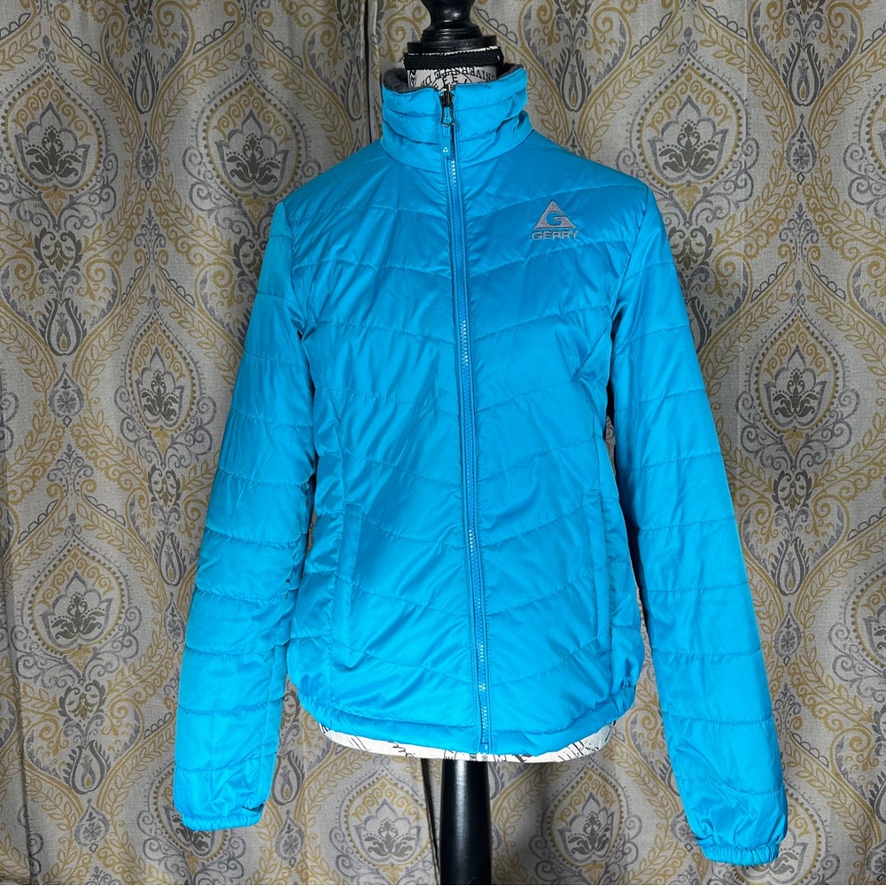 Gerry Blue Polyfill Winter Jacket - Size Small